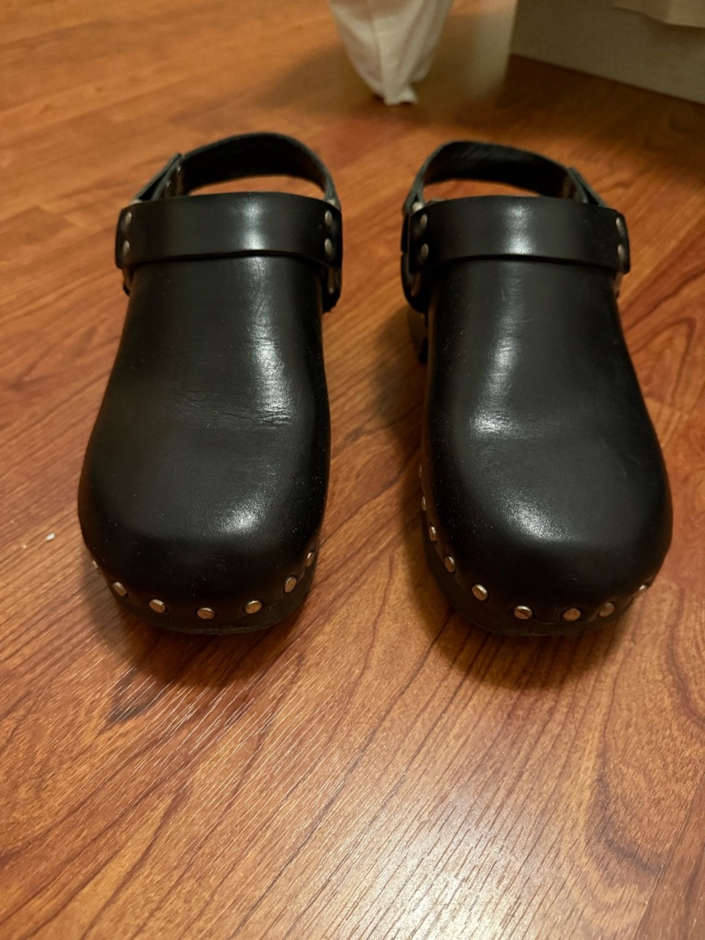 RE/DONE 70s Studded Slingback Clog Black - Picture 3 of 9